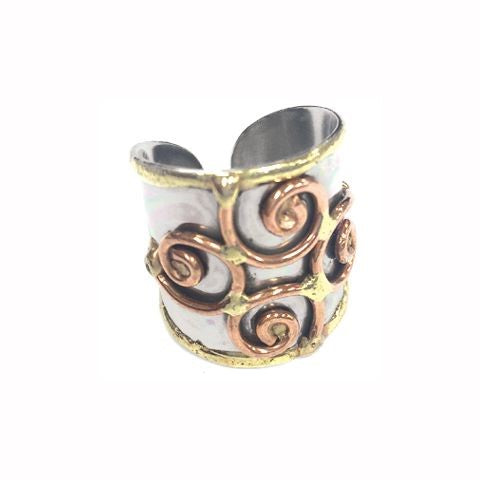 Anju Ring Assorted Metals MR12