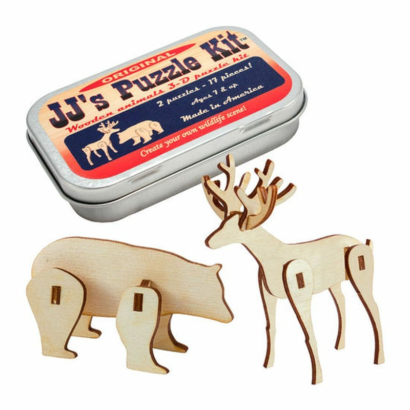 JJ's Animal Puzzle Wood Kit