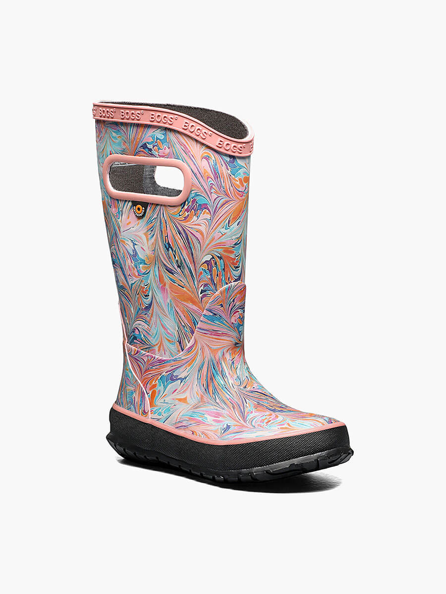 Kids Marble Bogs Rainboot