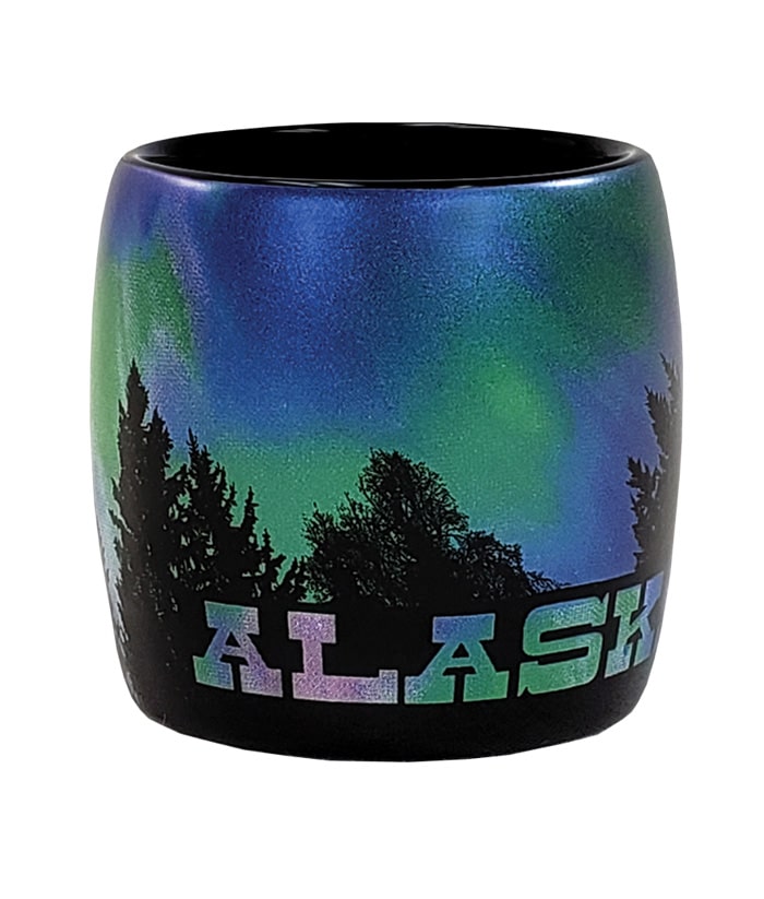 Alaska Northern Lights Shot Glass