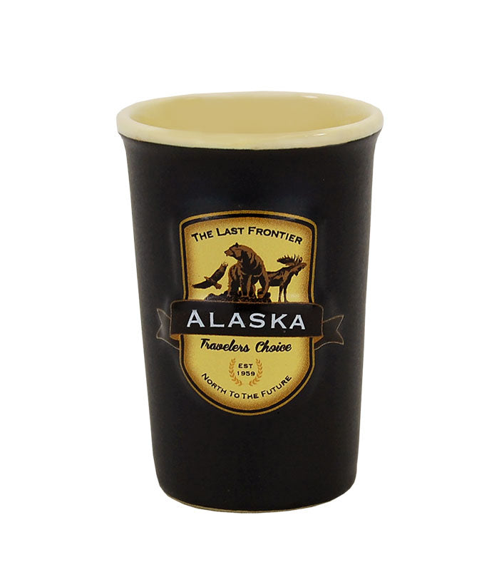 Alaska Emblem Shot Glass