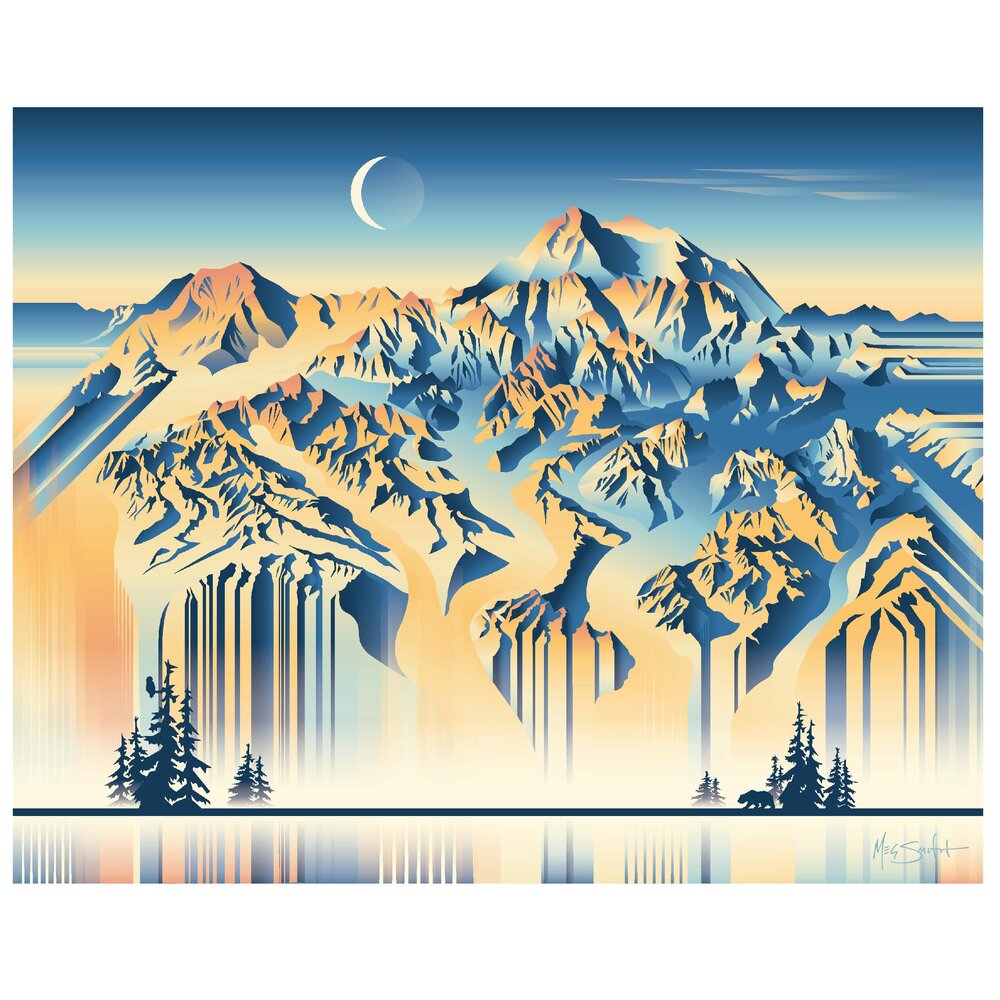 Denali Canvas Print