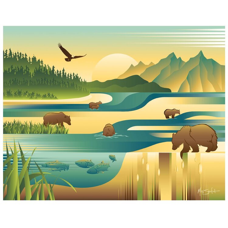 Fortress of The Bears Metal Print