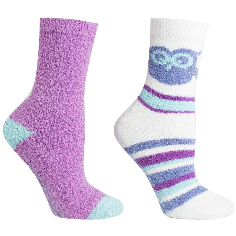 Chenille Cat Slipper Socks