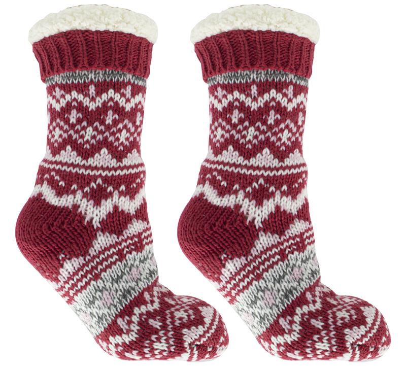 Old School Slipper Socks