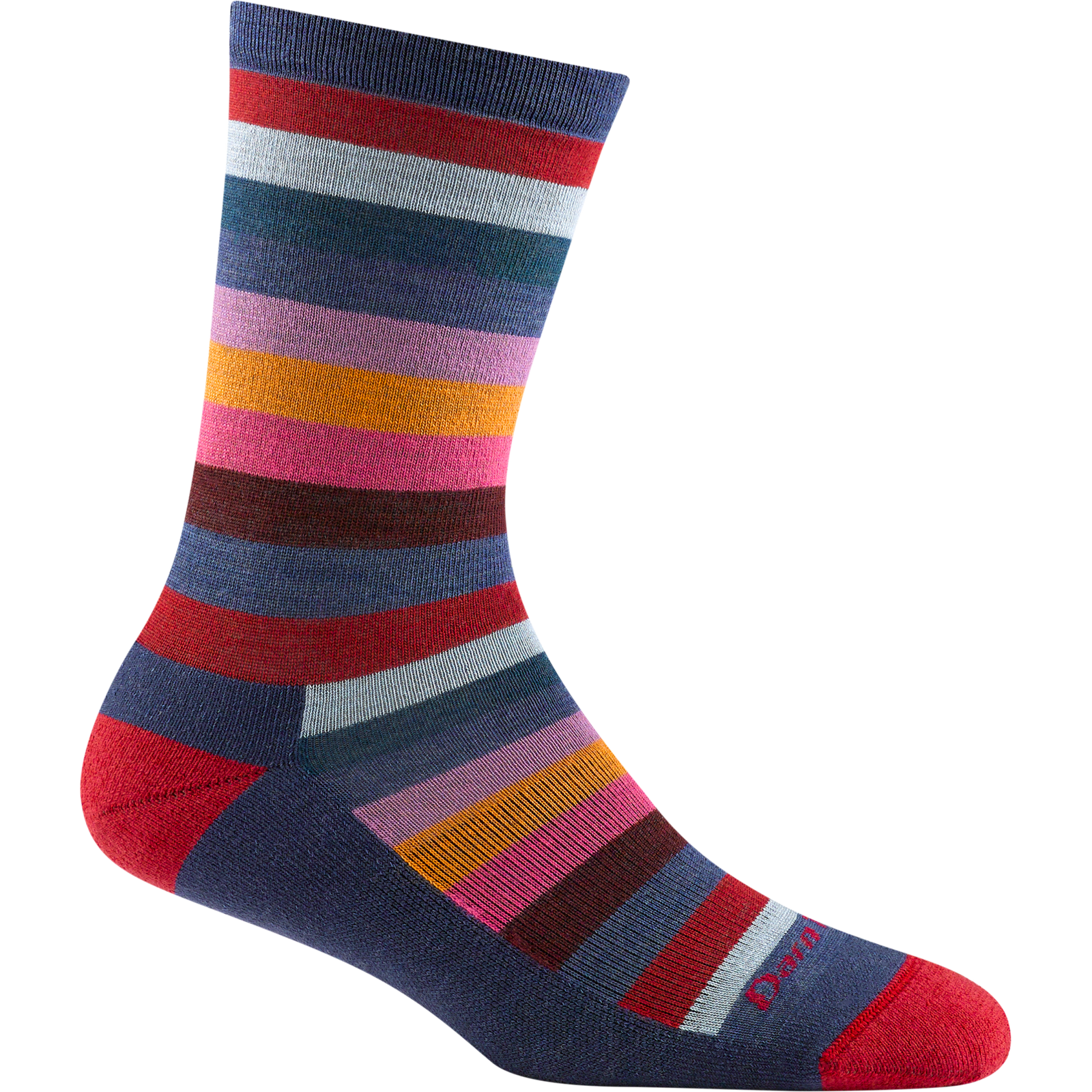 Mystic Stripe Crew Lightweight With Cushion - Womens