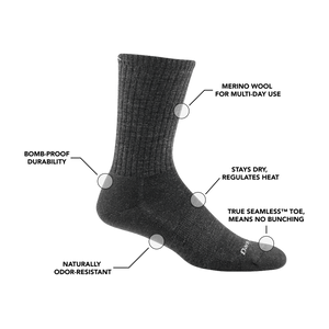 The Standard Crew Lightweight Lifestyle Sock - Men's