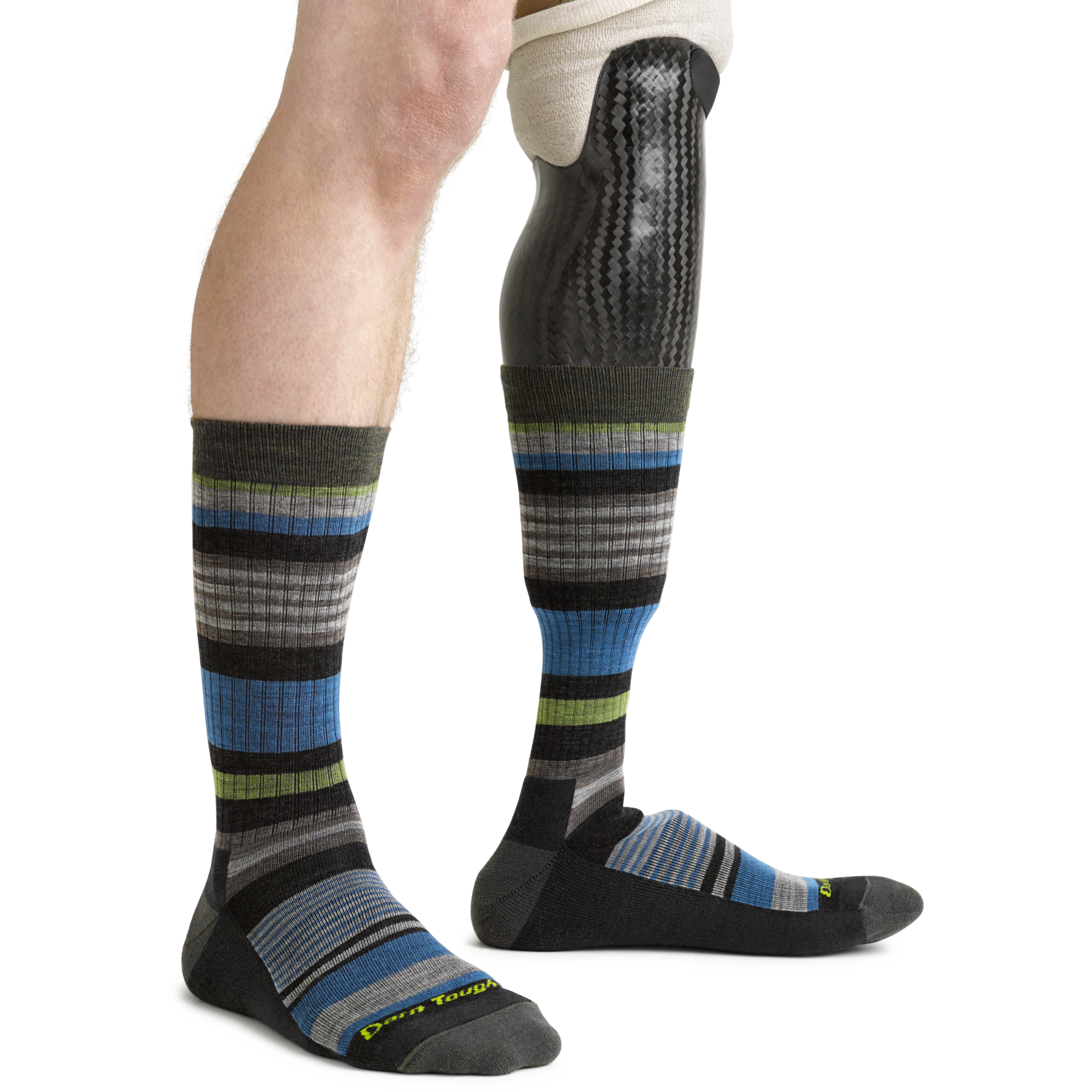 Unstandard Stripe Crew Lightweight Lifestyle Sock - Men's
