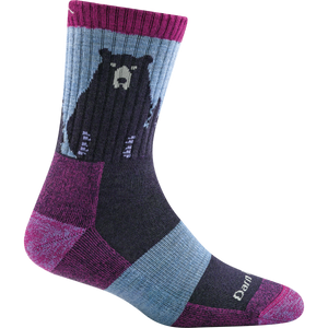 Bear Town Micro Crew Lightweight Hiking Sock for Women