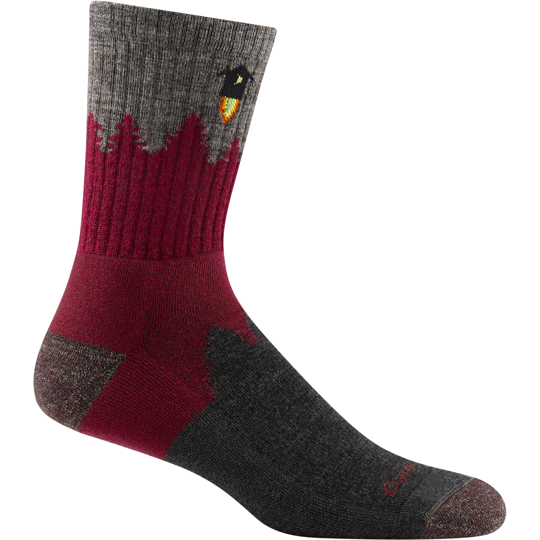 Number 2 Micro Crew Midweight Hiking Sock with Cushion - Men's