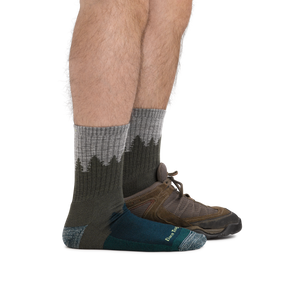 Number 2 Micro Crew Midweight Hiking Sock with Cushion - Men's