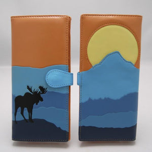 Majestic Moose Wallet - Large