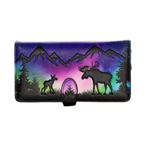 Moose Scene Wallet - Large