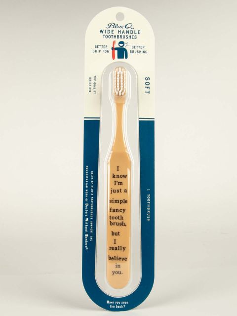 Just a Simple Fancy Toothbrush