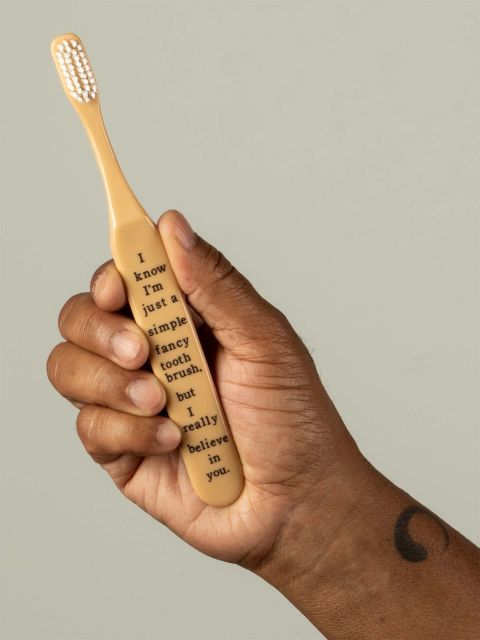 Just a Simple Fancy Toothbrush