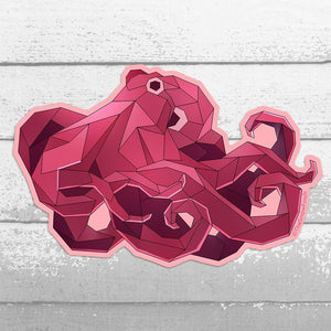 Geo Octopus Sticker