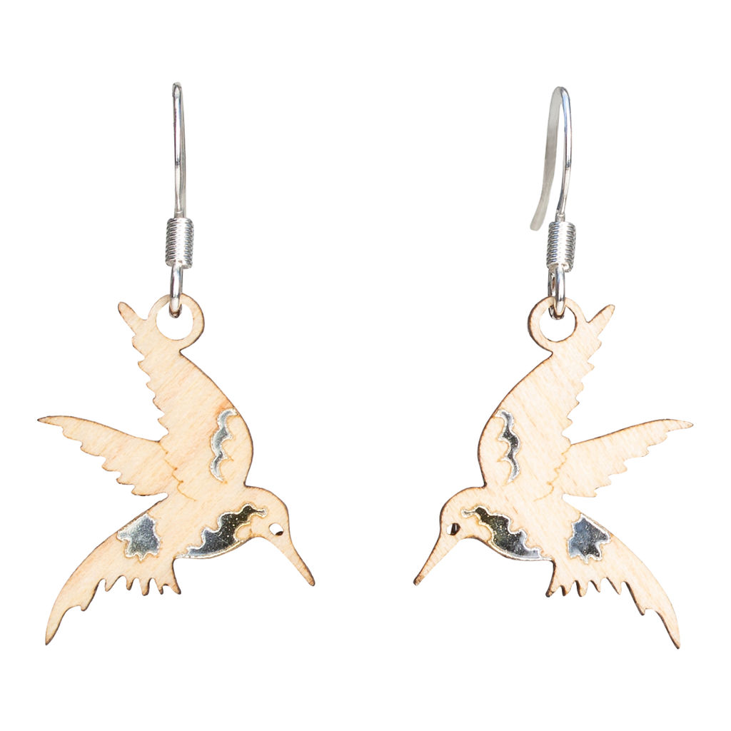 Hummingbird Twig - Earrings