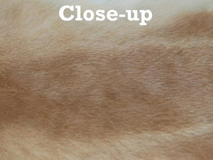 Rabbit Fur Pelt Natural