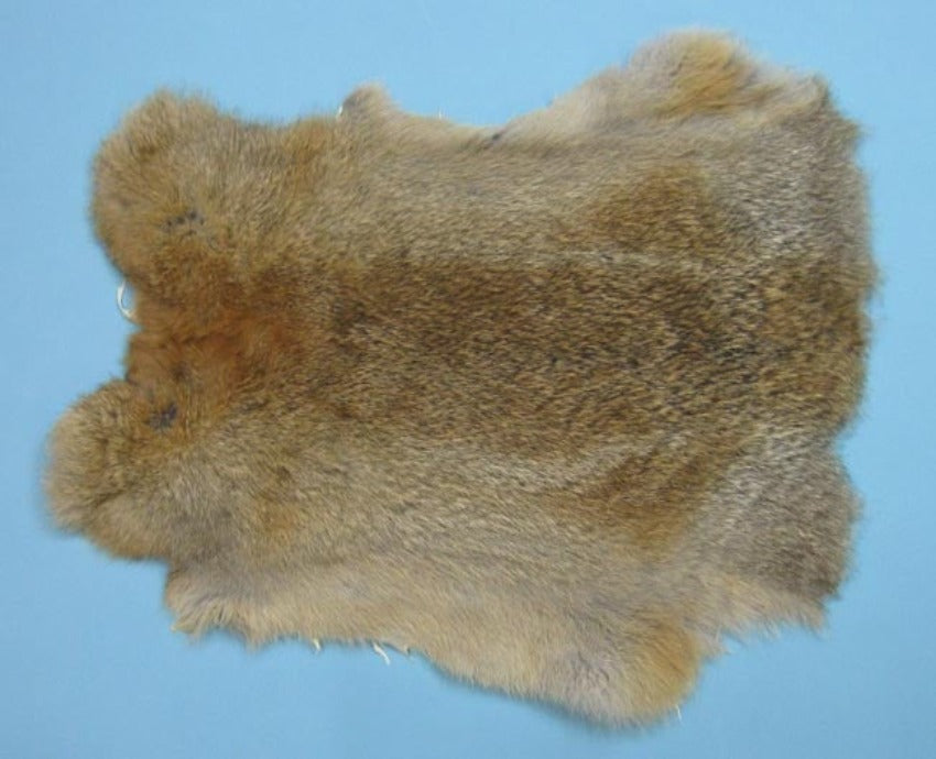 Rabbit Fur Pelt Natural