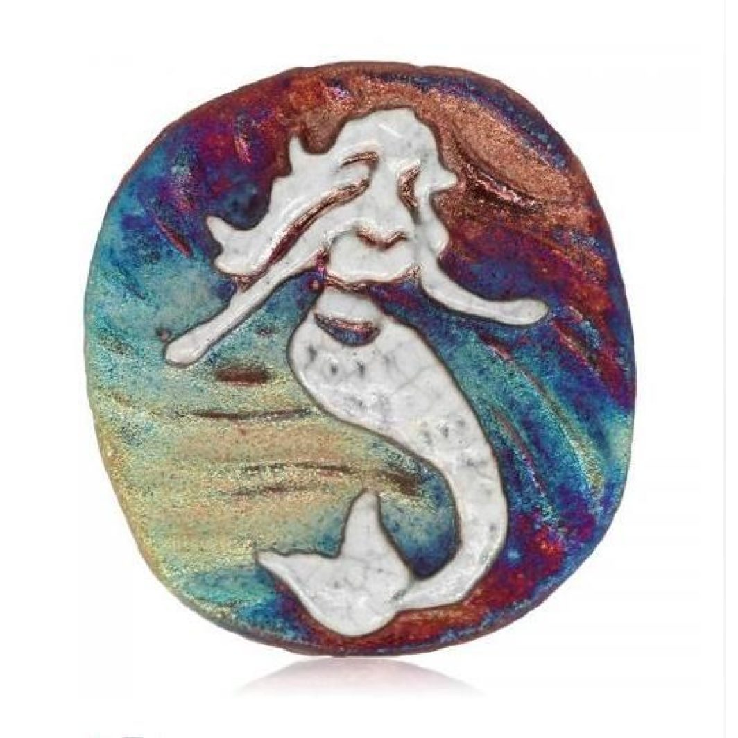 Mermaid Medallion Magnet