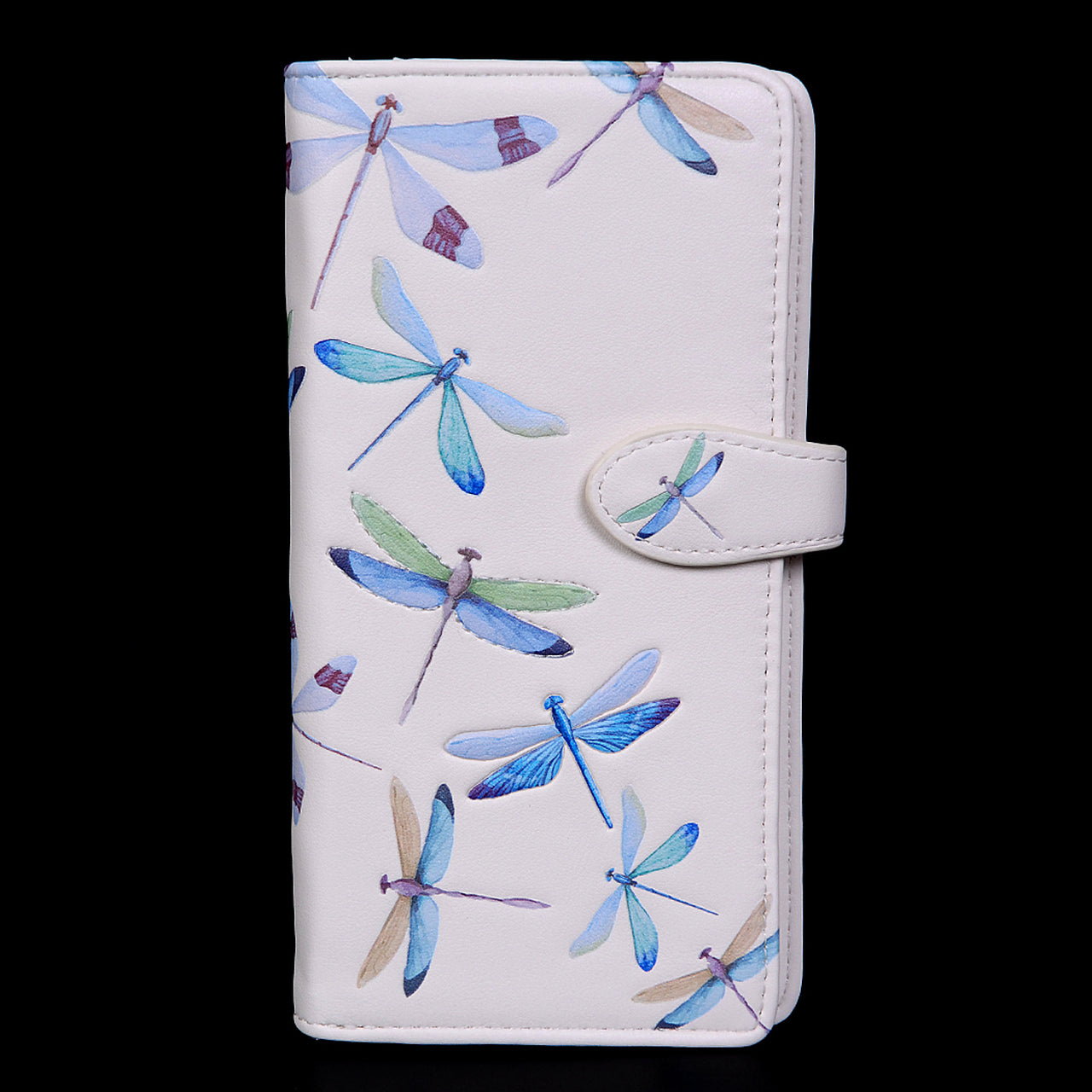 Dragonfly Crème Wallet - Large