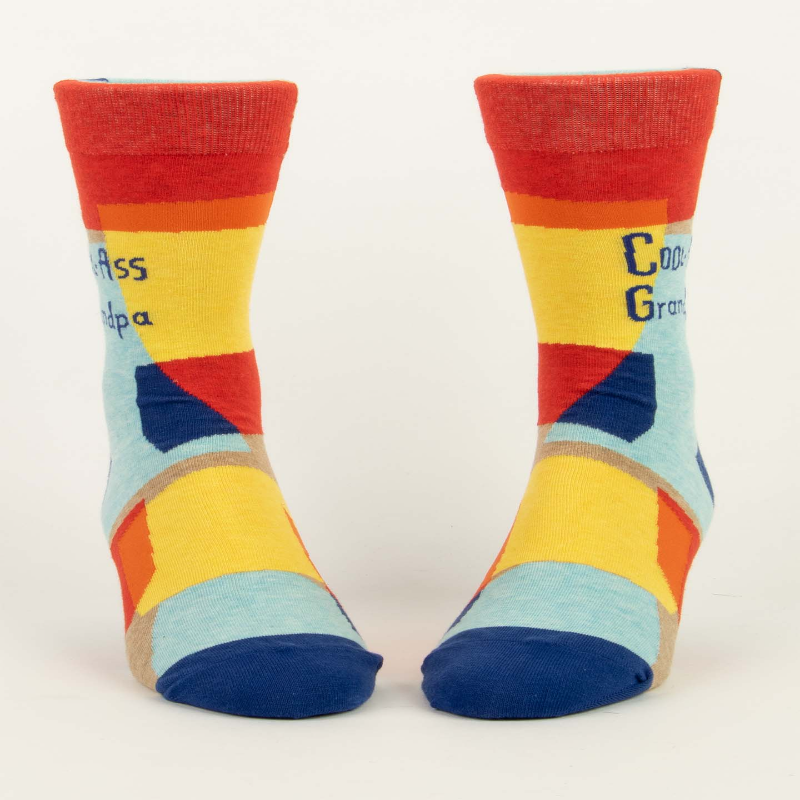 Cool-Ass Grandpa Mens Crew Socks