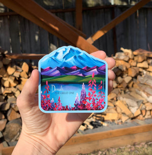 Denali Fireweed - Sticker