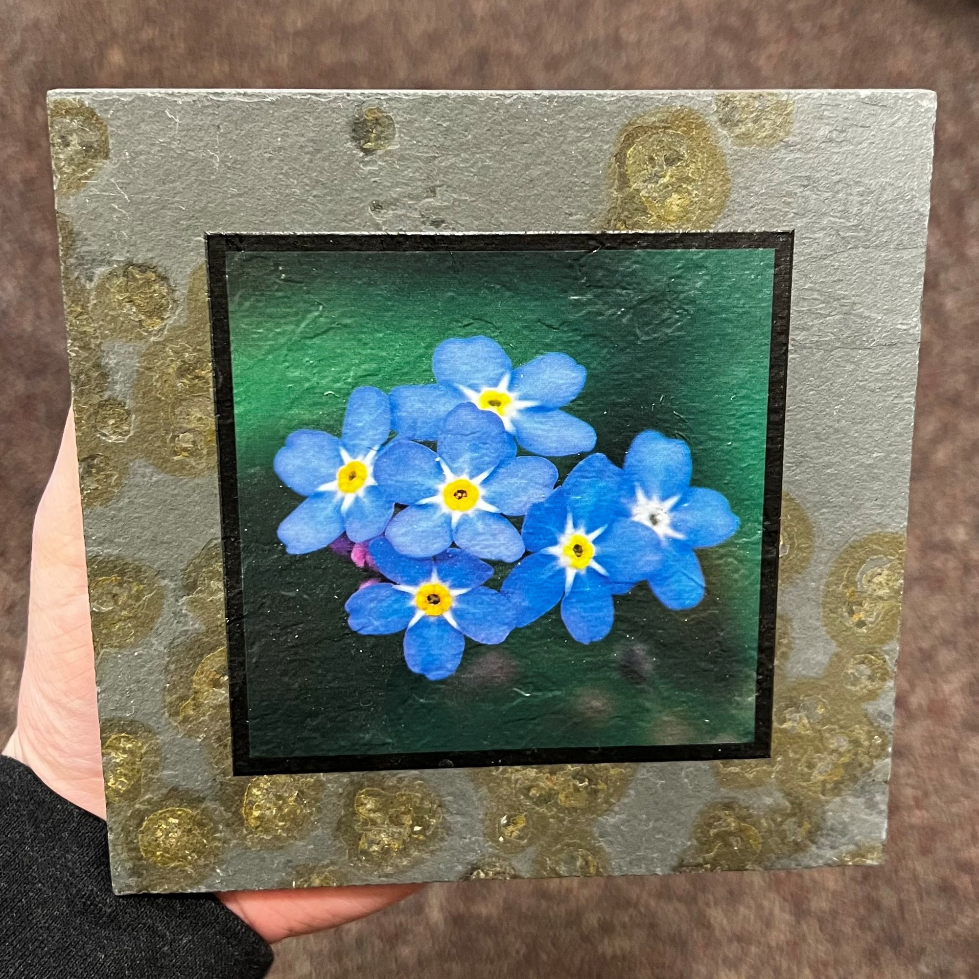 Forget Me Not Trivet