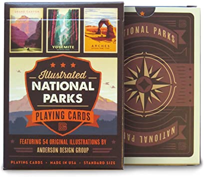 National Parks Regular Playing Cards