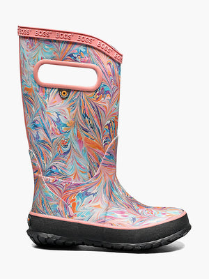 Kids Marble Bogs Rainboot