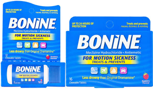 Bonine Motion Sickness Tablets