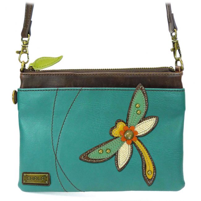 Dragonfly Mini Crossbody -Turquoise