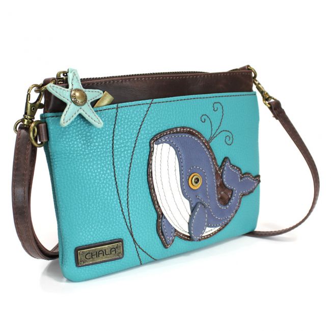 Whale MiniCrossbody Blue
