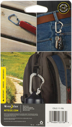 SideLock Biner 3 Pack Stainless Steel
