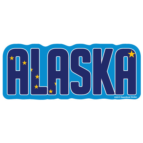 AK Flag Mini Sticker