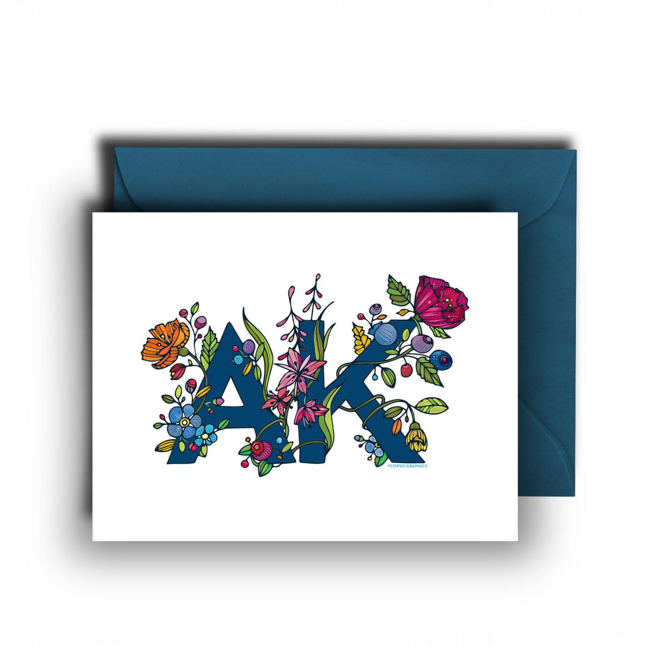 AK Flora - Notecard