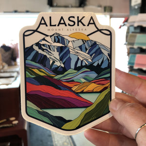 Mt. Alyeska - Sticker