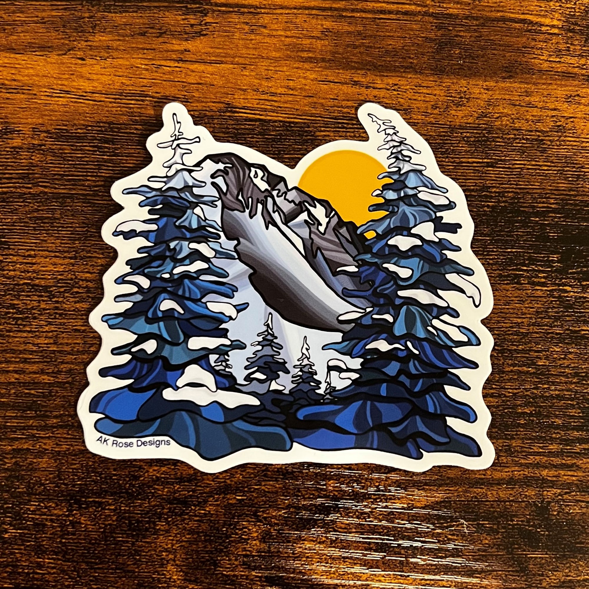 Wolverine Peak Sticker