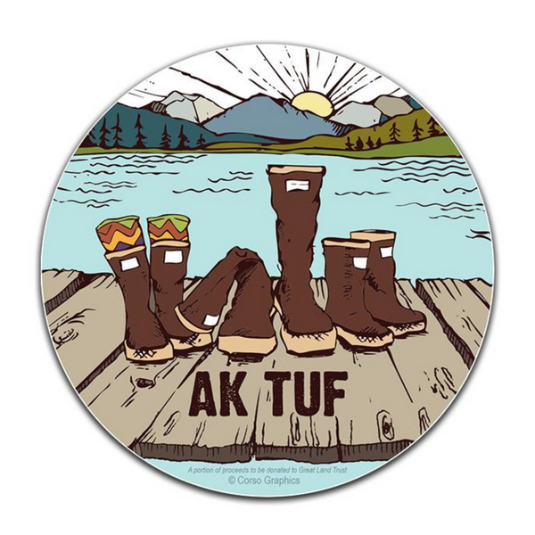 AK Tuf - Sticker - Forests, Tides, and Treasures