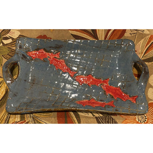 Ceramic Rectangle Platter - 12 inch
