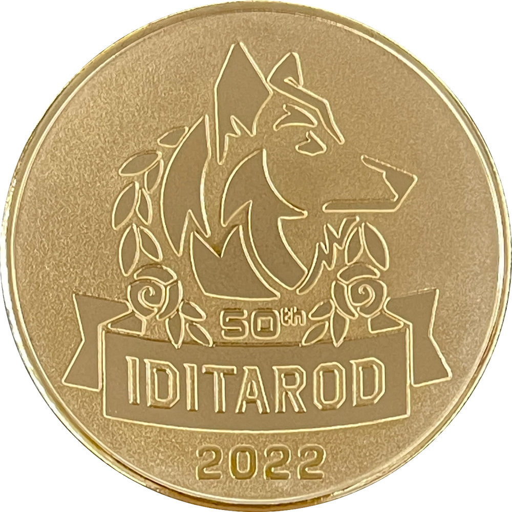 2022 Iditarod Medallion