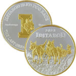 2023 Iditarod Double Gold Medallion