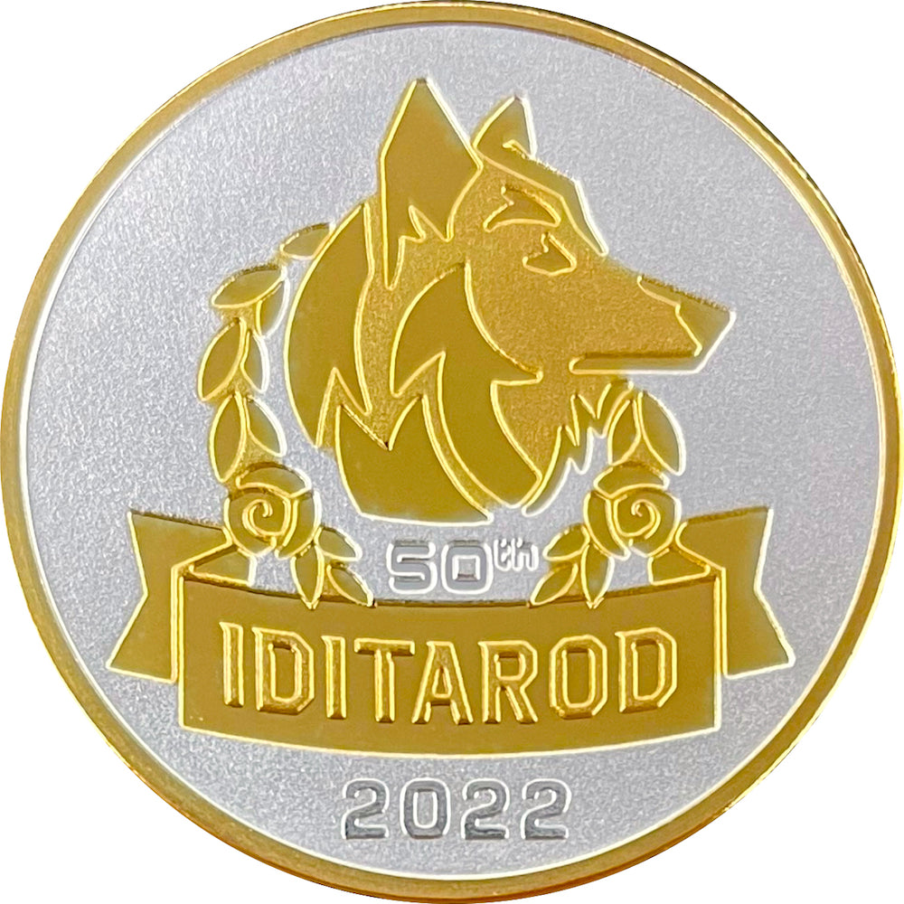 2022 Iditarod Medallion