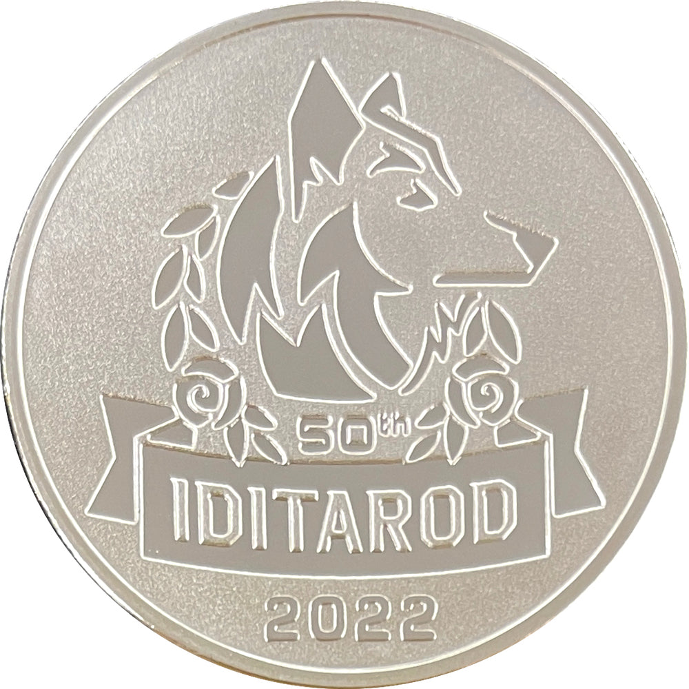 2022 Iditarod Medallion