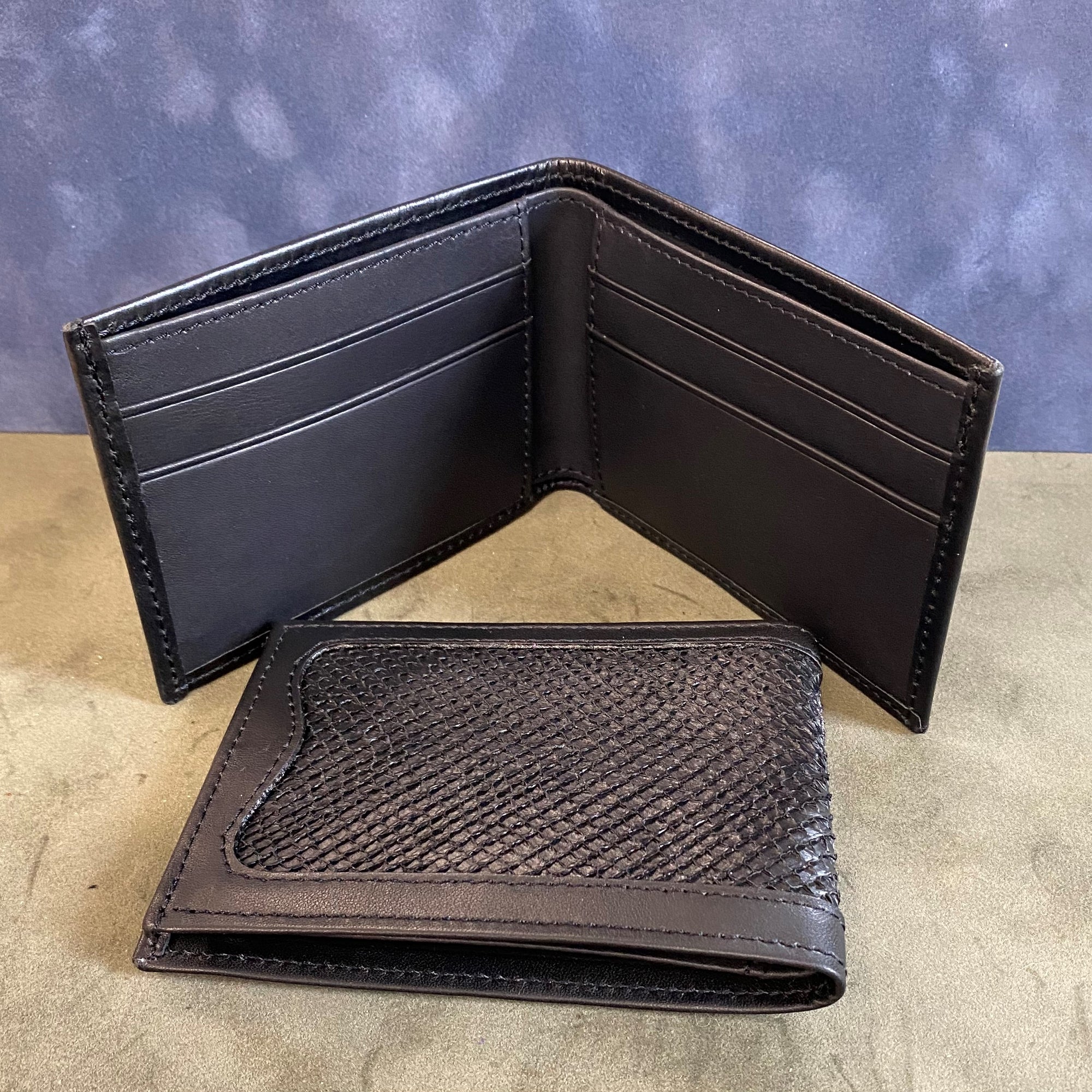 Salmon Leather Standard Billfold