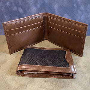 Salmon Leather Standard Billfold