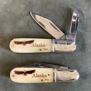 Alaska Scrimshaw 3.25 inch Knife