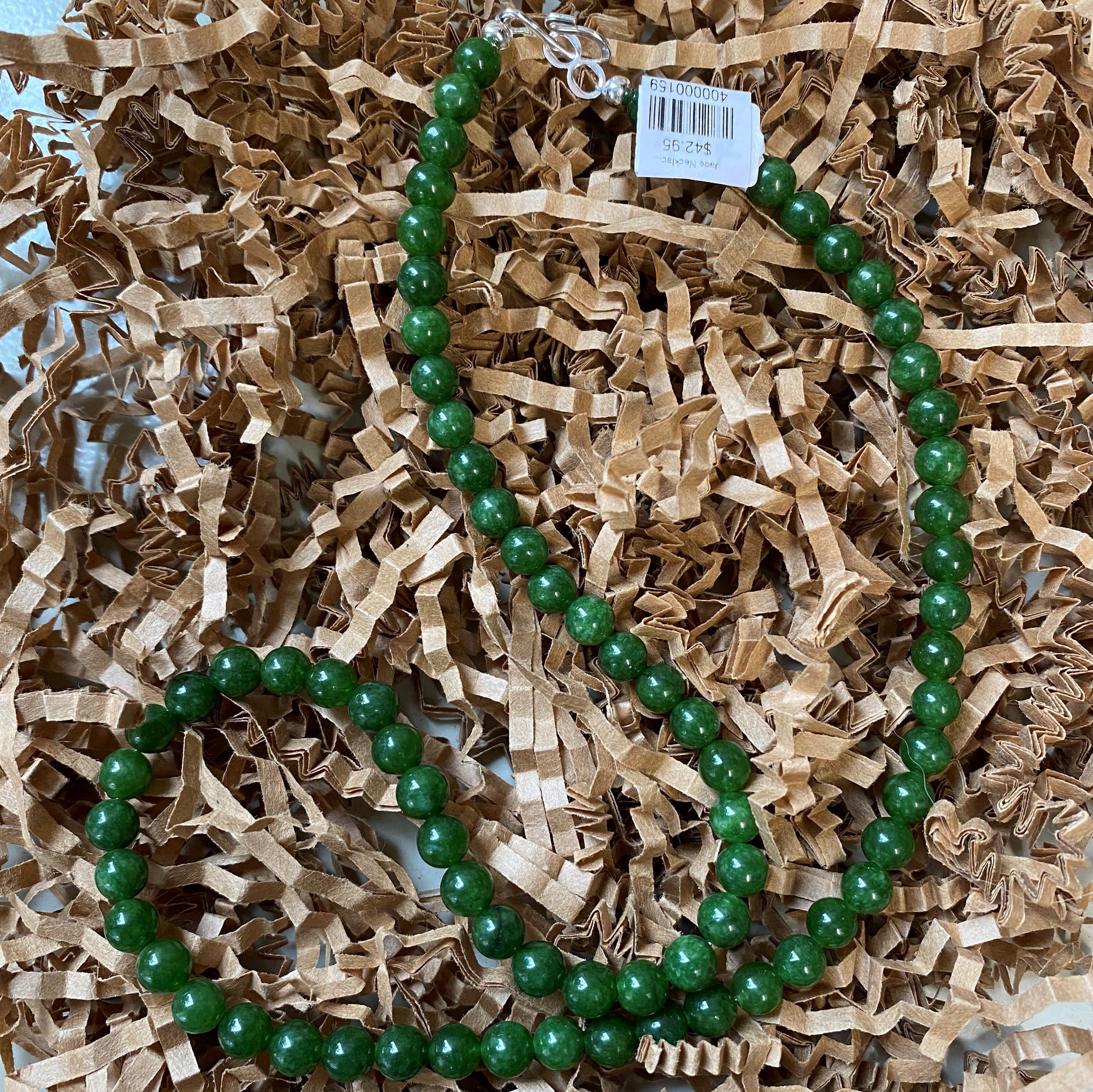 Jade Necklace 6mm 20in