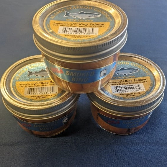 Smoked King Salmon Jar