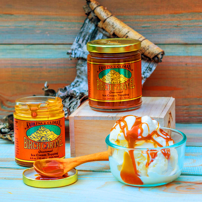 Birch Caramel Ice Cream Topping 6oz